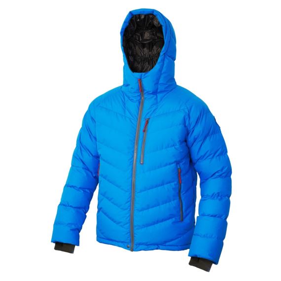 Unisex péřová bunda Warmpeace Hillpeak blue