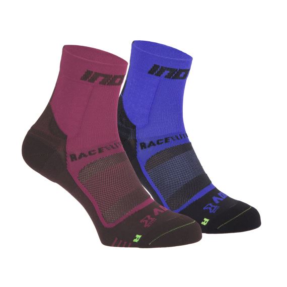 Ponožky Inov-8 Race Elite Pro Sock růžová/modrá