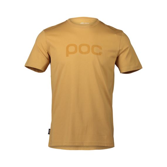 Pánské tričko s krátkým rukávem a logem POC Tee aragonite brown