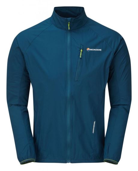 Pánská běžecká bunda Motane Featherlite Trail Jacket Narwhal Blue