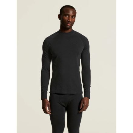 Pánské termotriko Craft Wool Comfort RN LS black (4)
