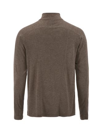 Pánské triko Craft ADV SubZ Wool LS 3 hnědá (1)
