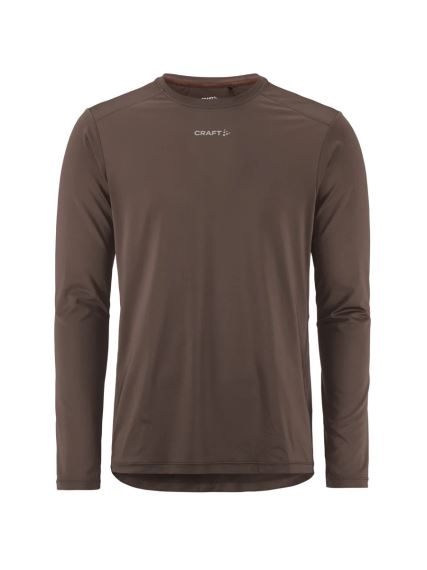Pánské tričko Craft ADV Essence LS 2 hnědá