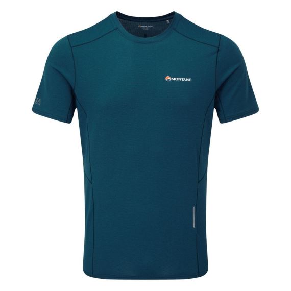 Pánské funkční tričko s krátkým rukávem Montane Sabre narwhal blue