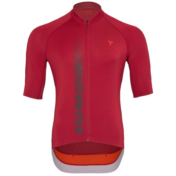 Silvini pánský dres MD2424 Mazzano merlot-ruby