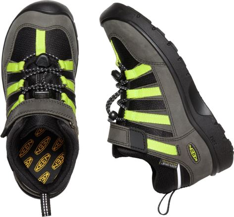 Dětské nízké boty Keen Hikeport 2 Low WP Children black/evening primrose (3)