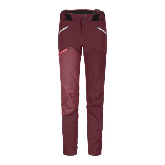 Dámské softshellové kalhoty Ortovox Westalpen Softshell Pants W winetasting