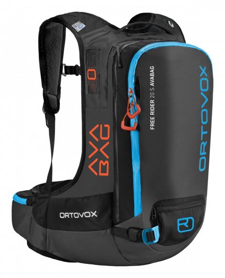 Batoh Ortovox Free Rider 20L S Avabag Kit (incl. Unit) black anthracite