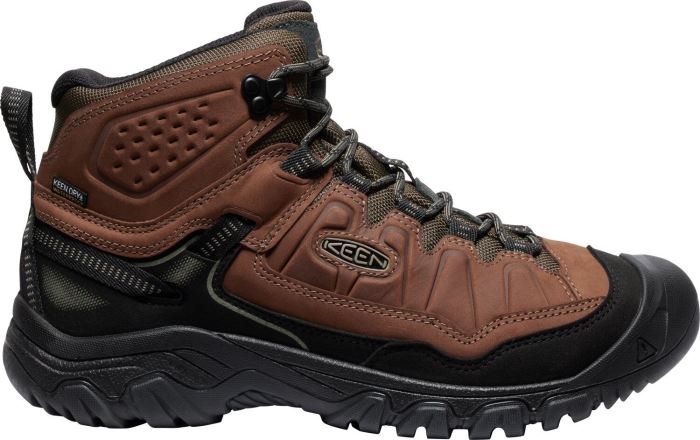 Pánské turistické boty Keen Targhee IV Mid WP Men bison/black (3)