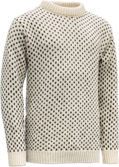 Unisex svetr Devold Nordsjo Wool offwhite