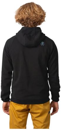 Mikina Rafiki Pantera II dark navy S, zadní pohled na modela s logem na zádech. (5)