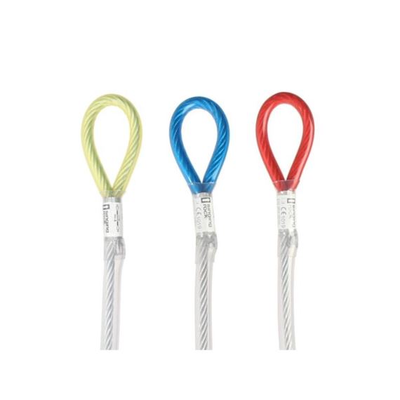 Smyčka Singing Rock Steel Lanyard "I" 130 cm modrá