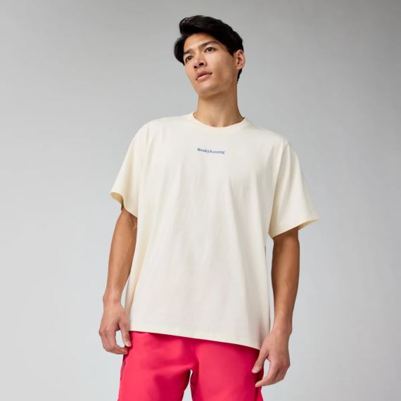 Pánské tričko Brooks Movement Tee UNI bílá