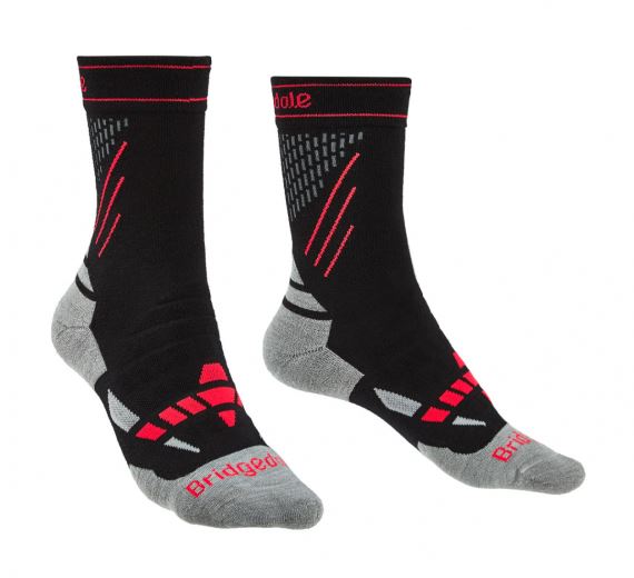 Ponožky Bridgedale Ski Nordic Race Women's black/stone/850