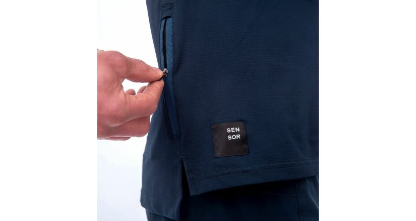 Pánský dres Sensor Helium deep blue/geometry (4)