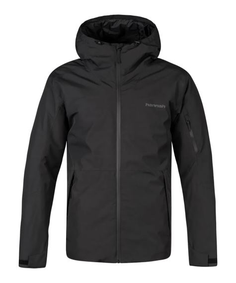 Přední pohled na bundu Hannah Falon anthracite 3XL s kapucí.