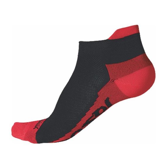 Ponožky SENSOR Race Coolmax Invisible černá/červená