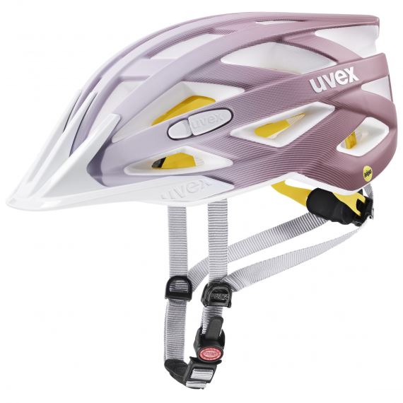 Cyklistická helma Uvex I-VO CC MIPS white-rosé mat
