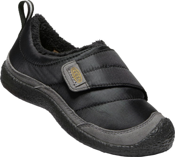 Levně Dětské boty KEEN Howser Low Wrap Children black/steel grey EU 30