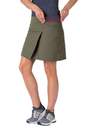 Dámská outdoorová sukně Hannah Lanna II military olive (4)