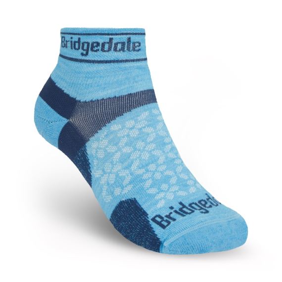 Dámské ponožky Bridgedale Trail Run Ultralight T2 Merino Sport Low Blue