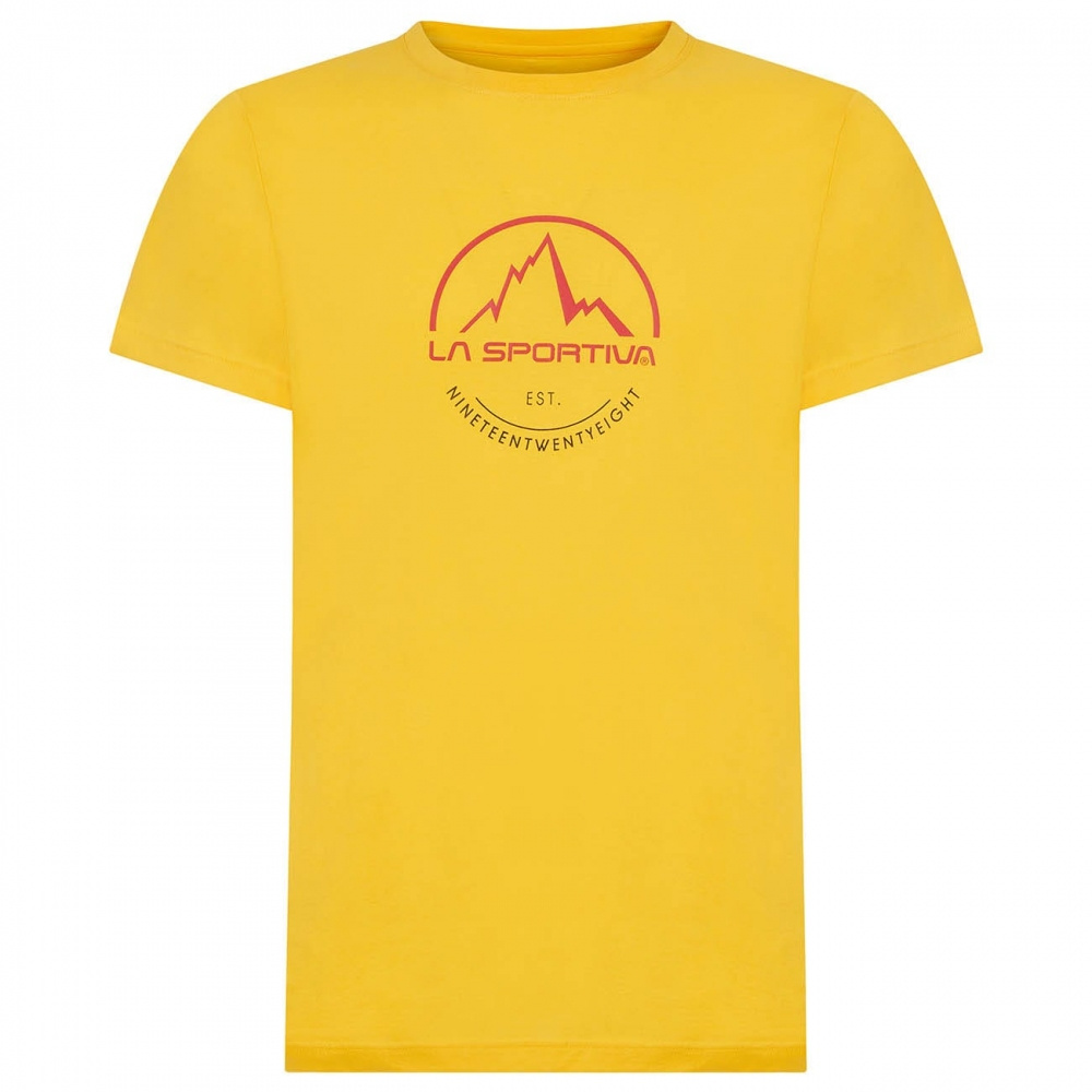 Pánské tričko La Sportiva Logo Tee yellow XL