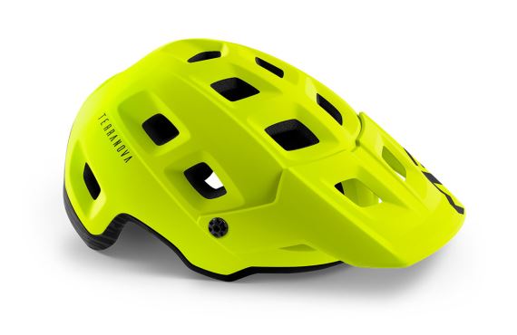 Cyklistická helma MET Terranova lime zelená