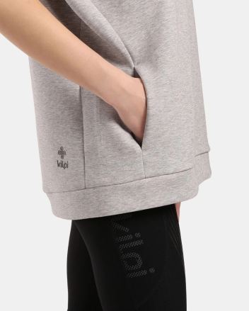 Dámská mikina Kilpi DIAN-W světle šedá (2)