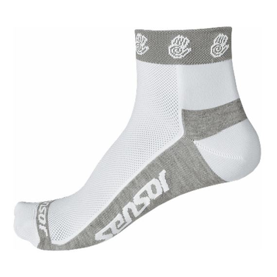 Ponožky SENSOR Race Lite Ručičky bílá