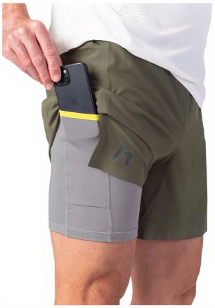 Pánské kraťasy Hannah Ash Shorts tea leaf (6)