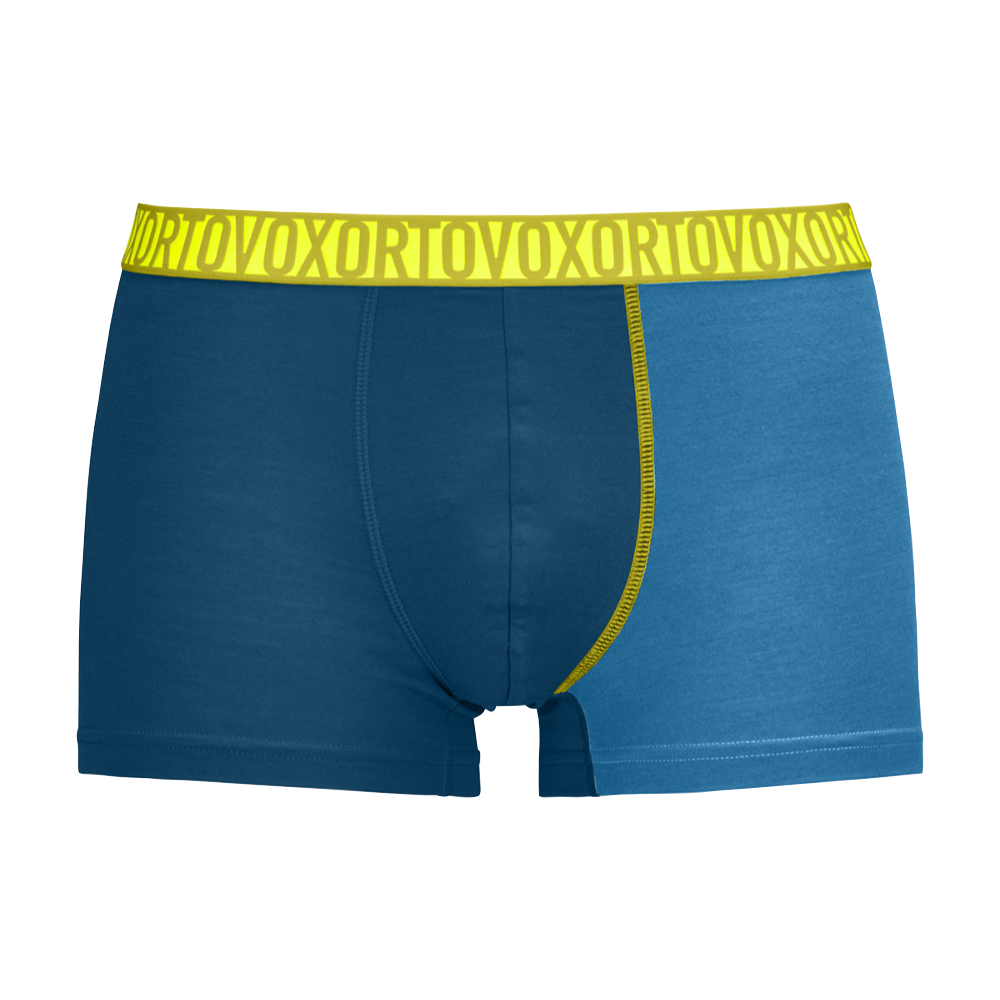 Pánské funkční boxerky Ortovox 150 Essential Trunks Petrol Blue XXL