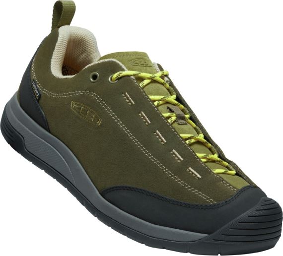 Pánské turistické tenisky Keen Jasper II WP Men Dark olive/olive drab