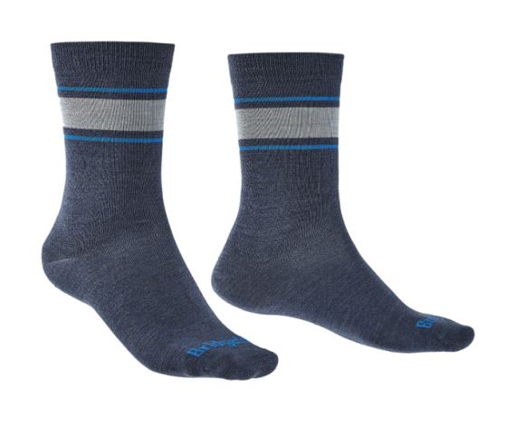 Ponožky Bridgedale Everyday Ultra Light Merino Performance Boot sodalite blue/132