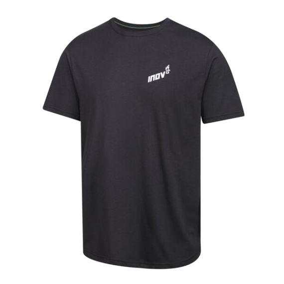 Pánské tričko Inov-8 Graphic Tee "Brand" M black graphite