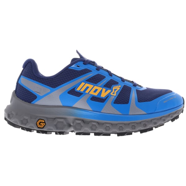 Pánské běžecké boty Inov-8 Trailfly Ultra G 300 MAX M blue/grey/nectar 10,5UK