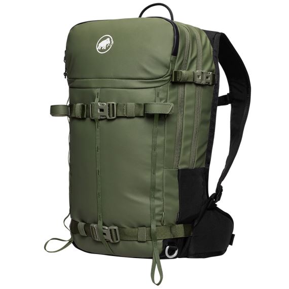 Skialpový batoh Mammut Nirvana 22 marsh-black 22 l