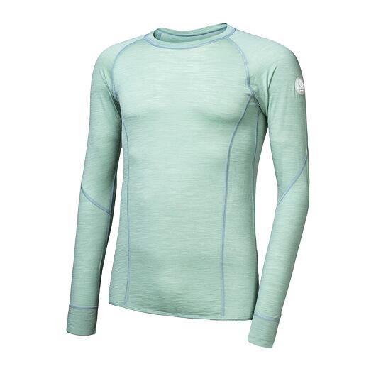 Sensor Merino Air pánské triko dl.rukáv basil green