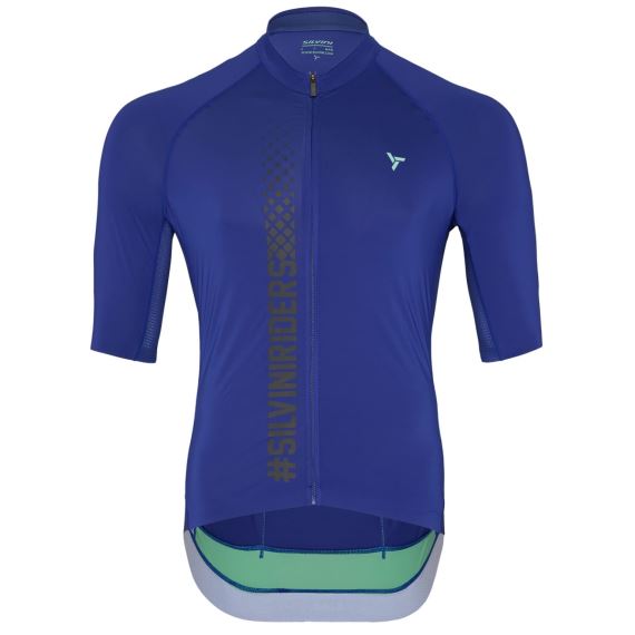 Silvini pánský dres MD2424 Mazzano blue-ocean