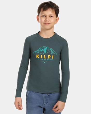 Dětské tričko Kilpi VERATI-JB tmavě zelená