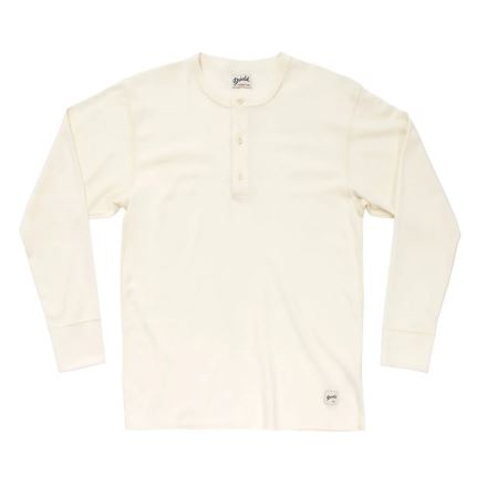 Pánské termotriko Devold Everyday Archive Henley white