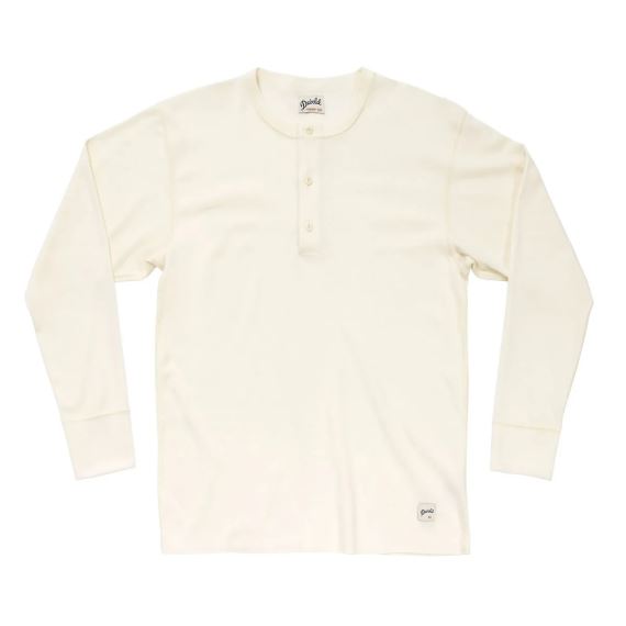 Pánské termotriko Devold Everyday Archive Henley white