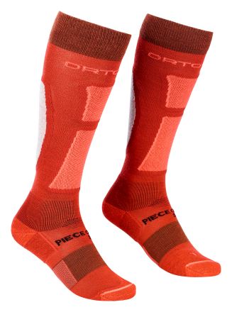 Dámské ponožky ORTOVOX Ski Rock'n'Wool Long Socks Blush