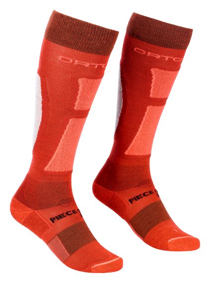 Dámské ponožky ORTOVOX Ski Rock'n'Wool Long Socks Blush