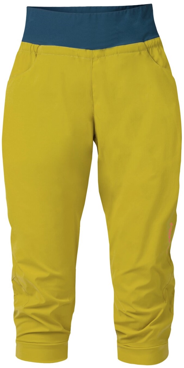 Dámské 3/4 kalhoty Rafiki Tarragona žluté XL