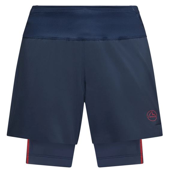 Pánské kraťasy La Sportiva ULTRA DISTANCE SHORTS night sky/mountain red