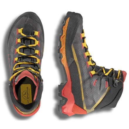 Pánské kotníkové boty La Sportiva Aequilibrium Hike GTX carbon/yellow (3)