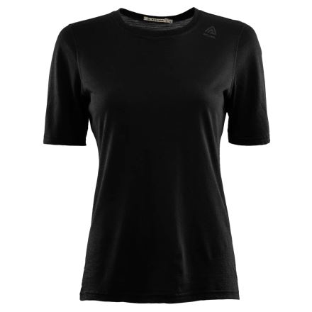 Dámské triko Aclima LightWool Undershirt Tee jet black