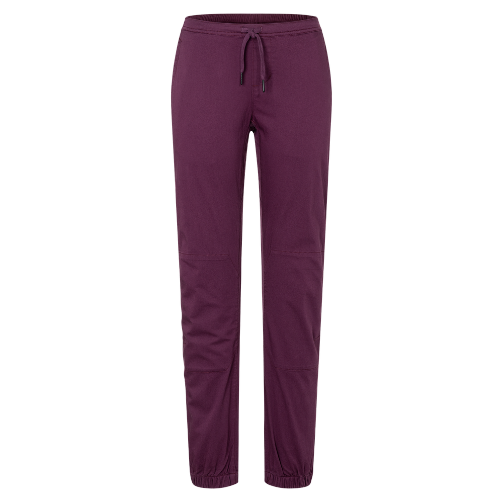 Dámské bavlněné kalhoty Black Diamond Notion Pants W Bordeaux L
