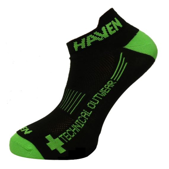 Ponožky Haven Snake NEO 2-pair černá/zelená