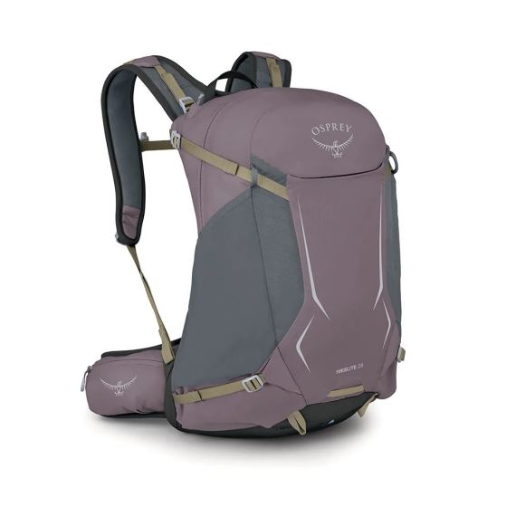 Turistický batoh Osprey Hikelite 28 graphite purple